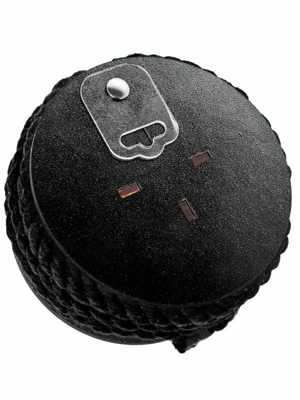 Веревка для фиксации Pecado BDSM, на катушке, хлопок, 5 м, черная