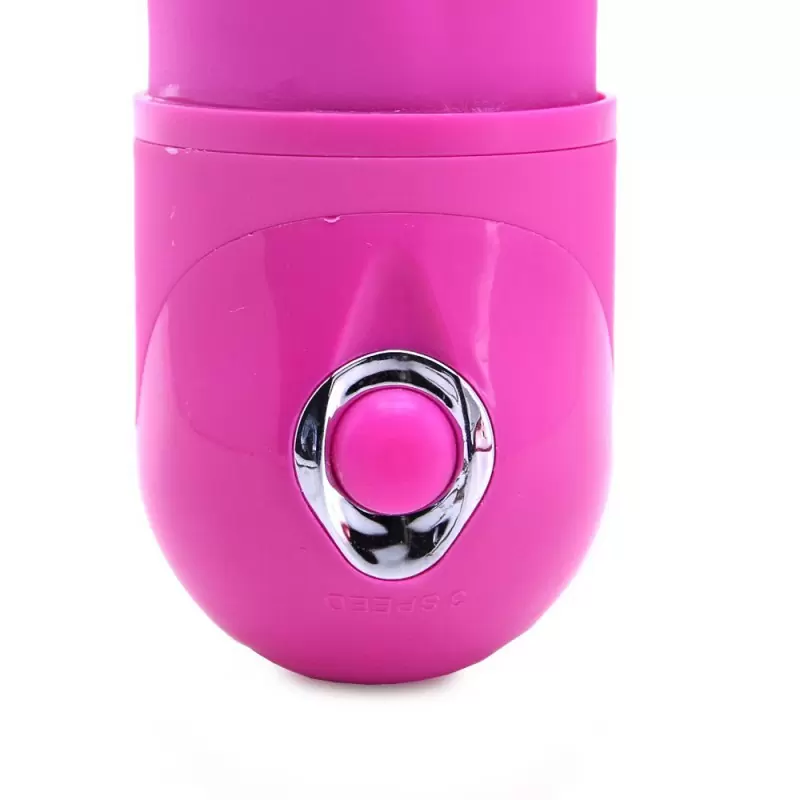 Гибкий вибро-фаллос Bendie Power Stud Rod – розовый