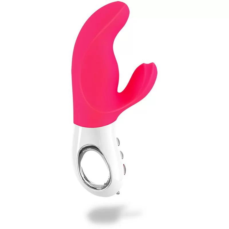 Инновационный вибратор-кролик Fun Factory Miss Bi, 17 см, силикон, розовый