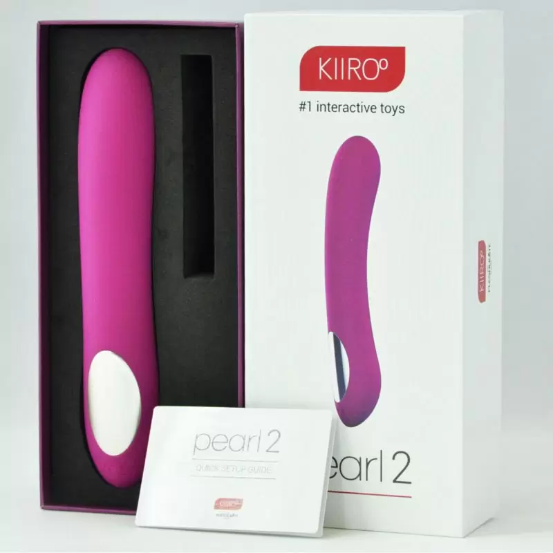 Интерактивный вибратор Pearl 2 для стимуляции точки G – фиолетовый