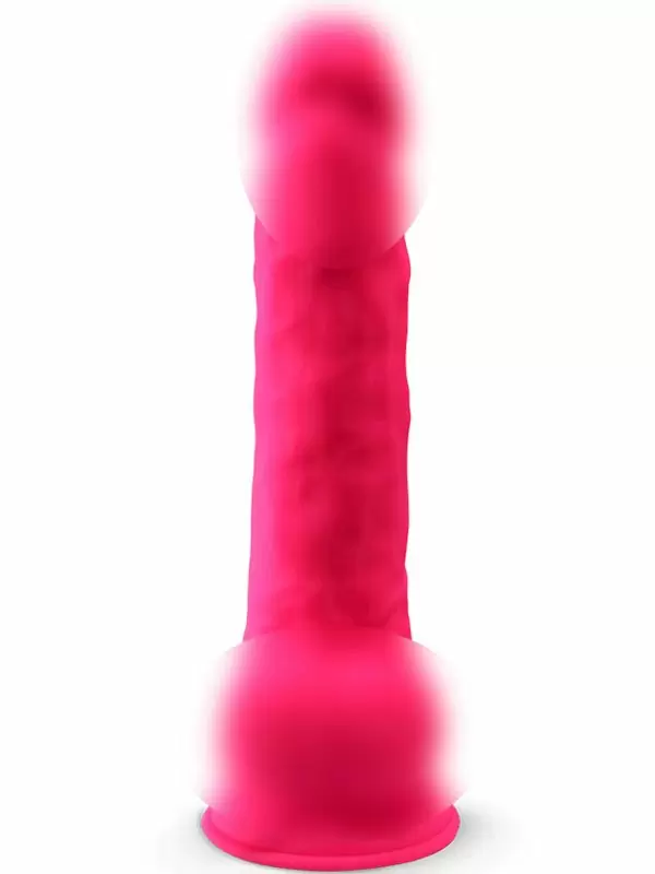 Реалистичный фаллоимитатор SILEXD Model 1, 38 см, силикон, розовый