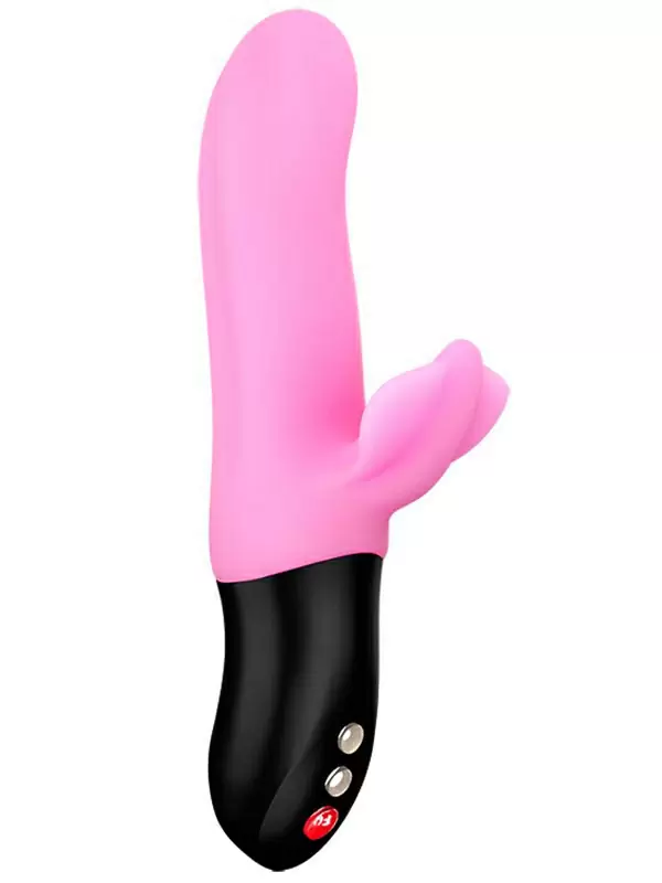 Пульсирующий вибратор-кролик Fun Factory Bi Stronic Fusion 21,5 см, с функцией толчков, розовый