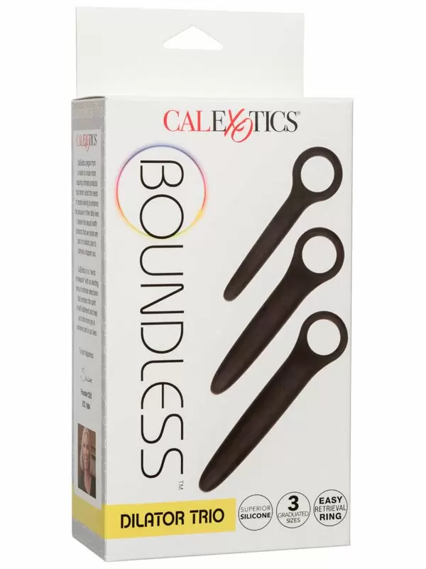Набор анальных расширителей California Exotic Novelties Boundless Dilator Trio, 3 размера, силикон