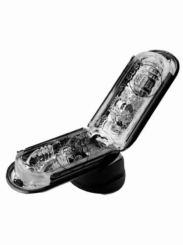 Автоматический мастурбатор Tenga Flip Zero, два вибрирующих ядра, 18 см, черный