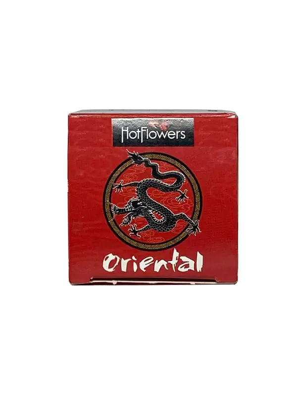 Возбуждающий крем Hot Flowers Oriental с охлаждающе-разогревающим эффектом, наружное применение, 4 грамма