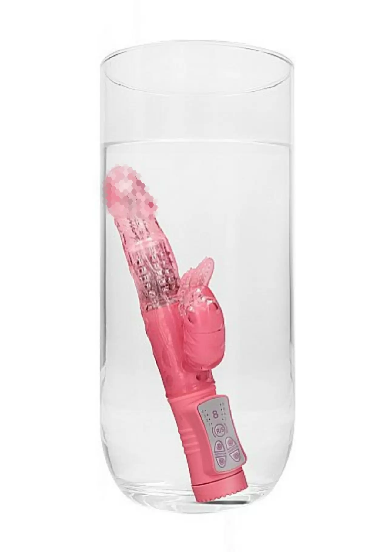 ВИБРАТОР КРОЛИК ROTATING BEETLE - розовый