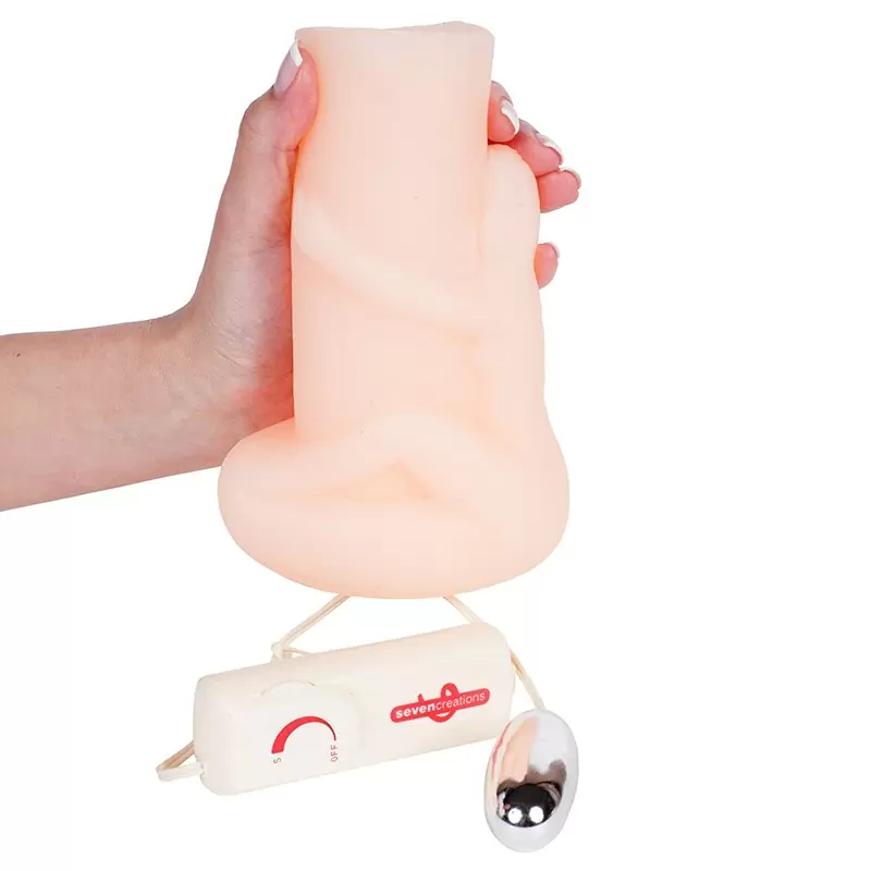 Вагина-девственница с вибратором Vibrating Virgin – телесная