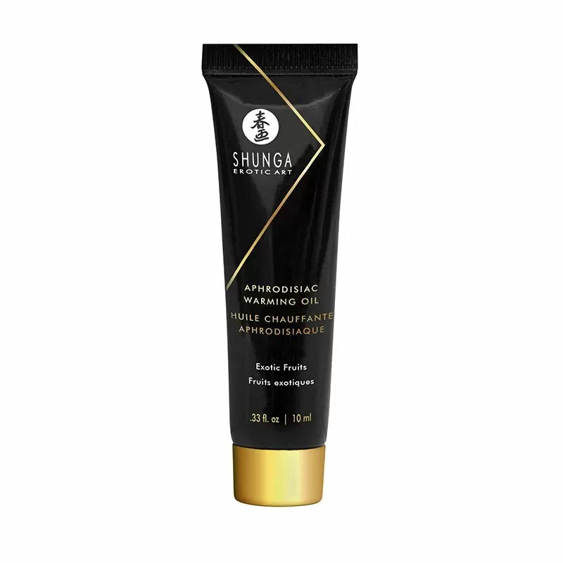 Подарочный набор Geisha's Secret, Экзотические фрукты, 5 предметов: массажные масла, лубрикант, возбуждающий и продлевающий крем