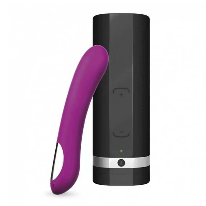 Интерактивный набор Kiiroo: мастурбатор Onyx 2 + вибратор Pearl – фиолетовый