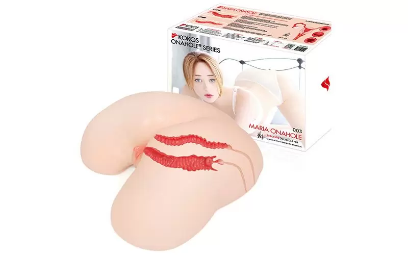M01-003-12DH / Maria Onahole Real Vagina Мастурбатор полуторс с двойным слоем материала