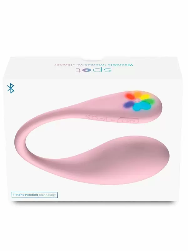 Интерактивное виброяйцо Kiiroo Spot, управление с приложения, 9,7 см, розовое | Он и Она 18+