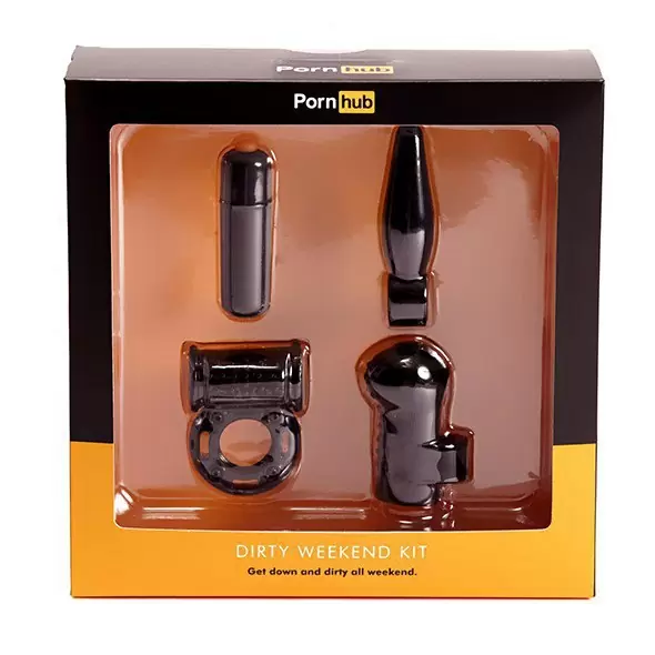 Комплект Pornhub Dirty Weekend Kit - черный