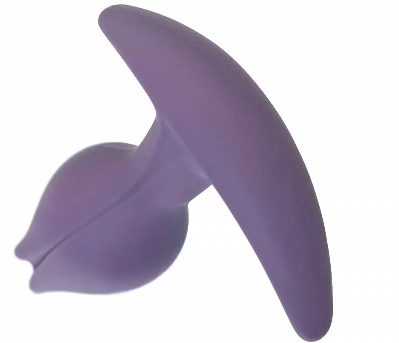 Эргономичная анальная пробка Fun Factory Analplug Bootie FEM, для ношения, силикон, фиолетовая