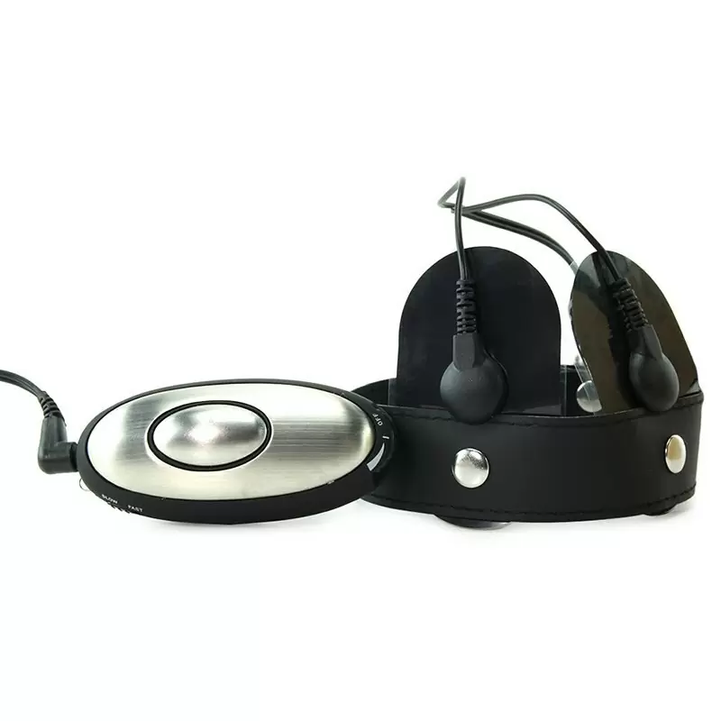 Электро-сбруя Sack Strap на мошонку – черный