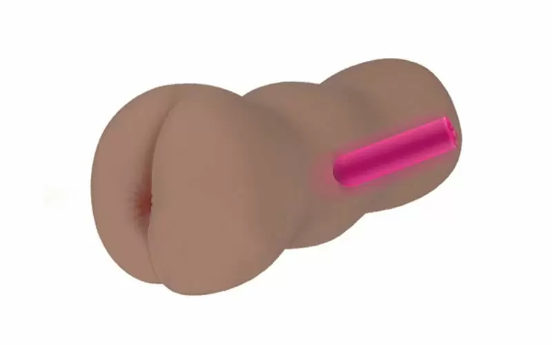 Реалистичный мастурбатор в форме ануса с вибрацией «Tongggo BlackAngel Auto», Kokos