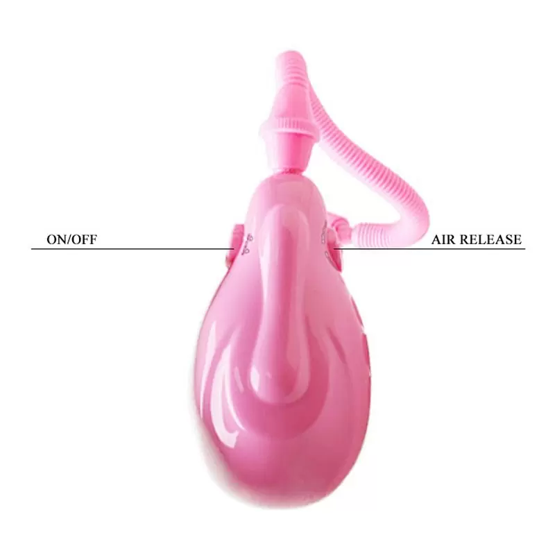 Двойная вакуумная автоматическая помпа для груди Breast Pump – розовый