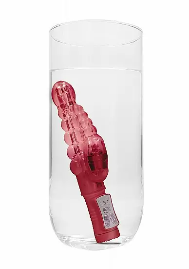 Вибратор кролик Rotating Bubbles - Red