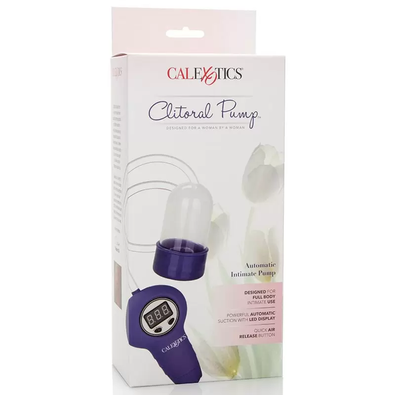 Помпа Clitoral Pump Automatic Intimate Pump автоматическая – фиолетовый