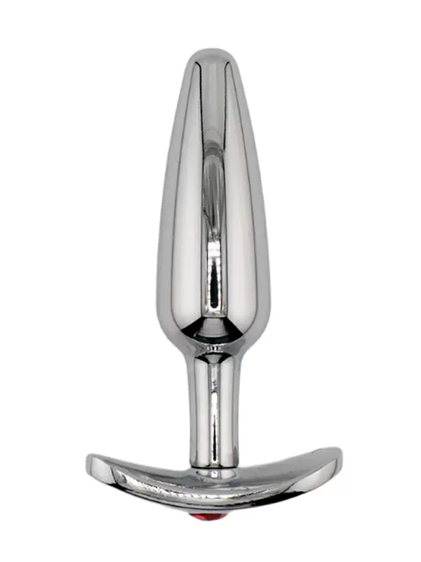 Алюминиевая анальная пробка для ношения Small