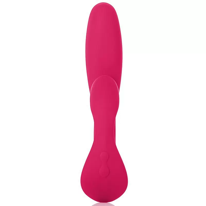 Вибромассажер со стимулятором клитора Silhouette S15 перезаряжаемый – красный