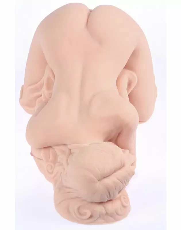 Шикарная мини секс кукла Valentina+ с тремя отверстиями и вибрацией  – телесный