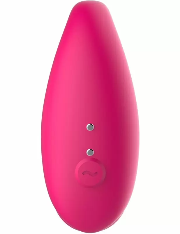 Парный вибратор Amovibe TWIN Pink, 8 см, 4 режима, управление через приложение, силикон, розовый