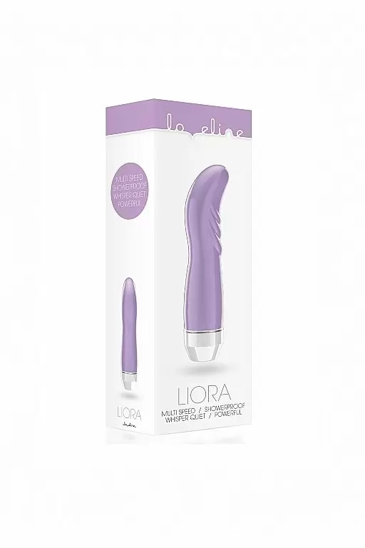 Вибромассажер для точки G Liora (фиолетовый)