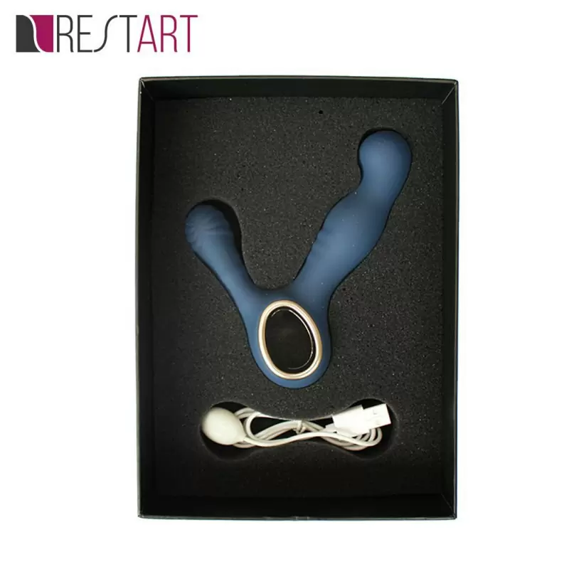 Стимулятор простаты Lust King с вибрацией – синий