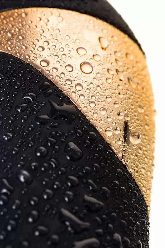 Черный вибратор с функцией ротации Waname D-Splash Tornado, 18,5 см, силикон