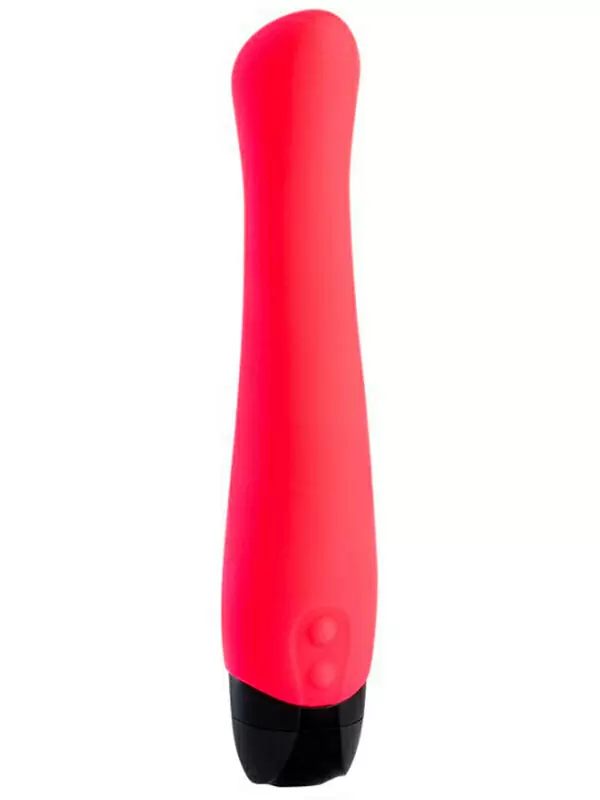 Вибратор Fun Factory Gigolino с изогнутой головкой, 20,5 см, силикон, оранжевый