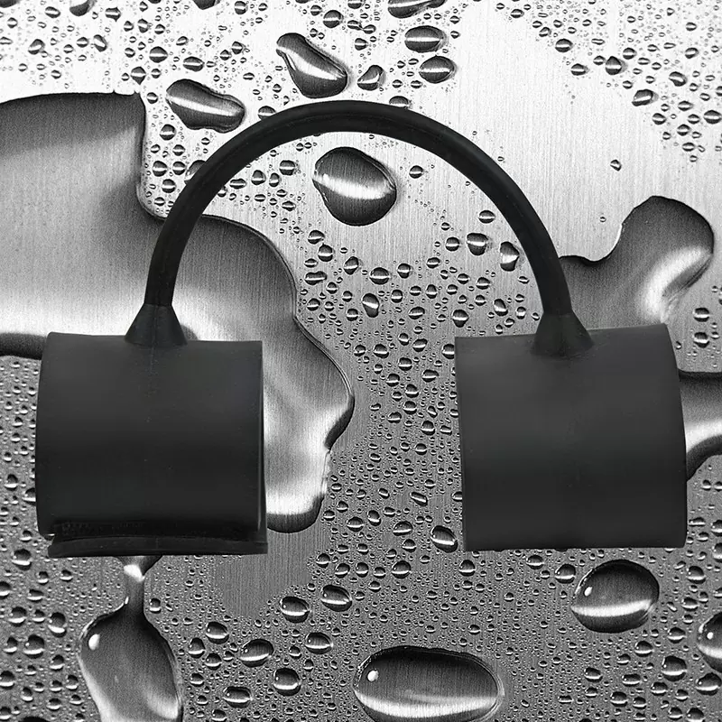 Наножники силиконовые Silicone Submissions Ankle Cuffs – черные