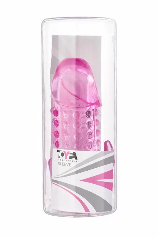 Насадка с двойной стимуляцией TOYFA - розовый
