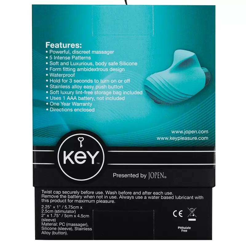 Вибро-перстень Aries – голубой