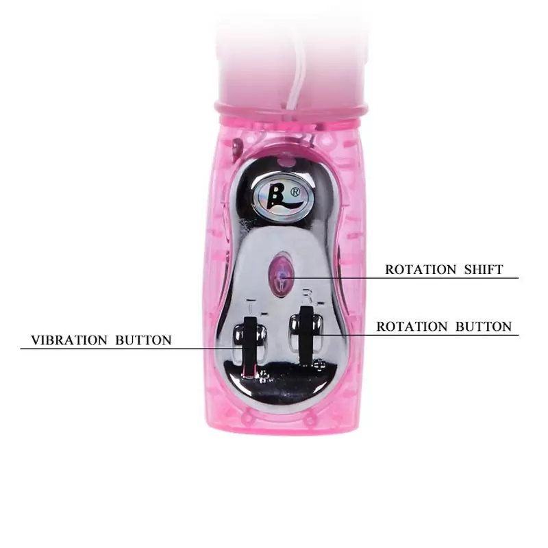 Хай-тек ротатор двойного действия с вибрацией и поступательными движениями ствола Verve Rabbit – фиолетовый