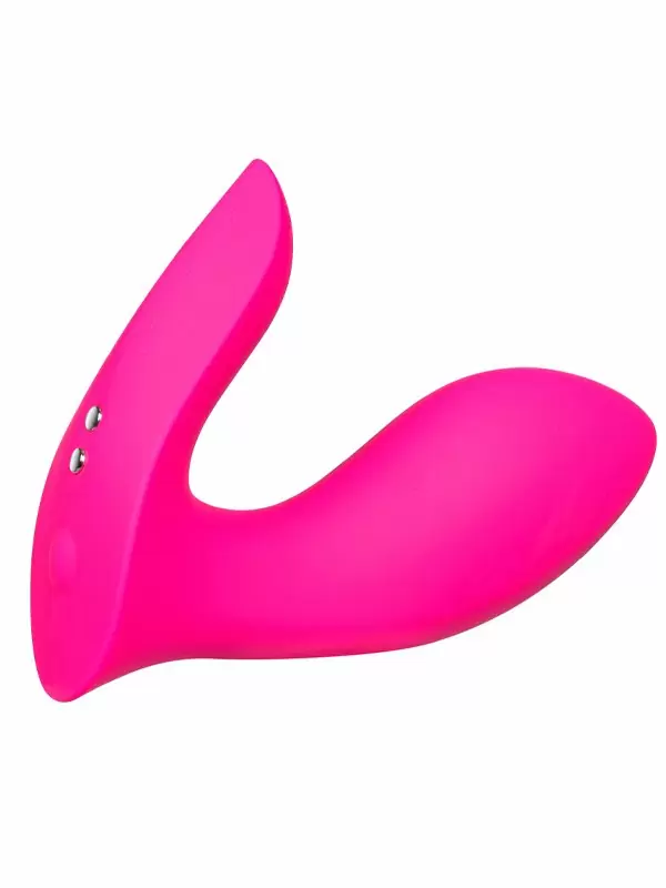 Носимый вибратор LOVENSE Flexer, для трусиков, 10,1 см, силикон, розовый