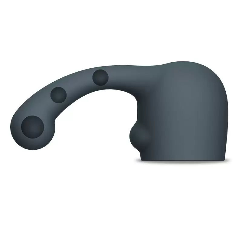 Силиконовая утяжеленная насадка Curve для массажера le Wand - черный
