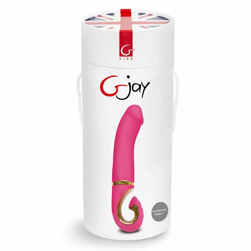 Анатомический вибратор Gjay - розовый