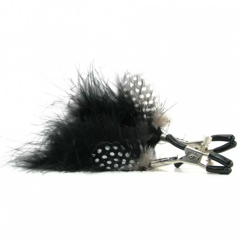 Зажимы для сосков с перышками Feather Nipple Clamps