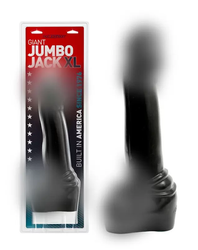 Фаллоимитатор-гигант Jumbo Jack Giant XL - Black