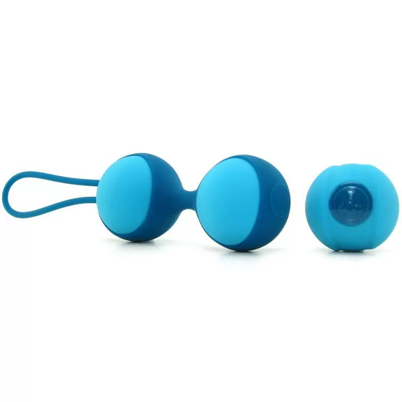 Набор из 3-х вагинальных шариков разного веса Stella II - Blue