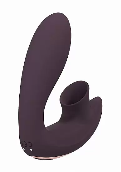 Бесконтактный вибратор-кролик Irresistible Desirable Purple, 12,5 см, 10 режимов, силикон, фиолетовый