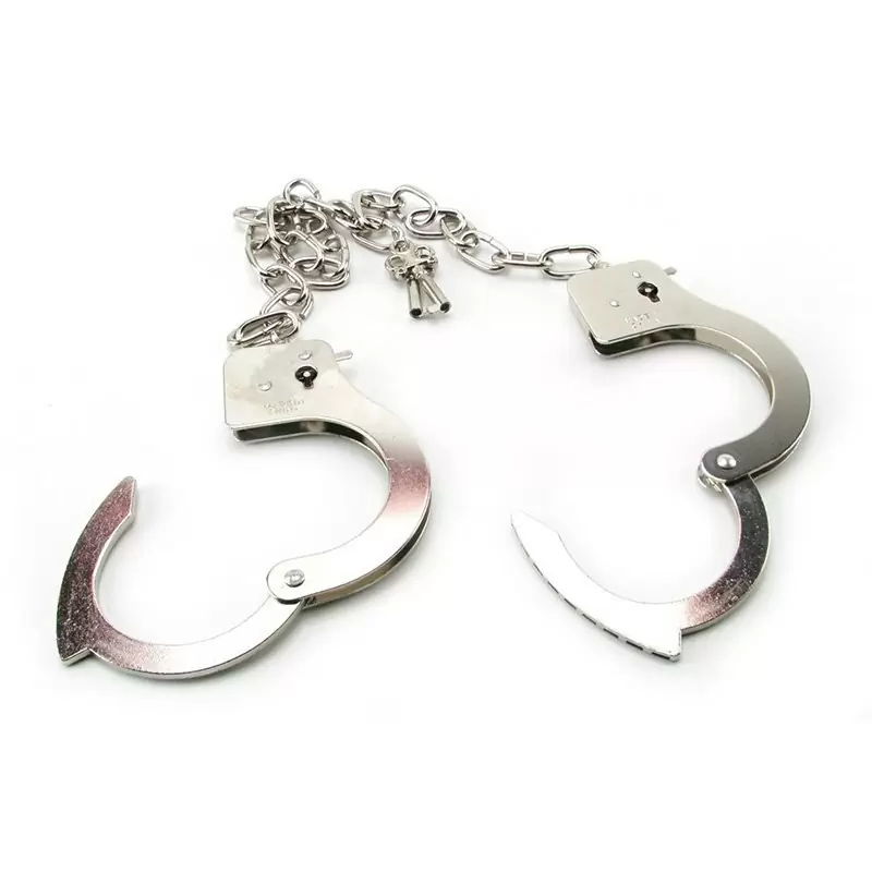 Наручники металлические Chrome Hand Cuffs хромированные