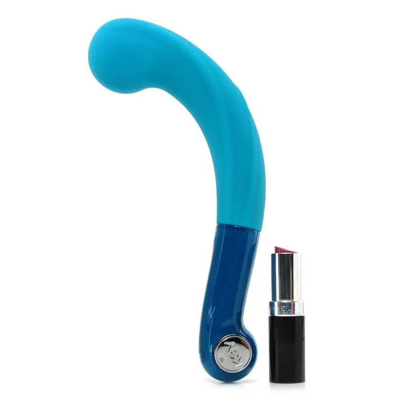 Перезаряжаемый вибромассажер G-точки Comet II – голубой