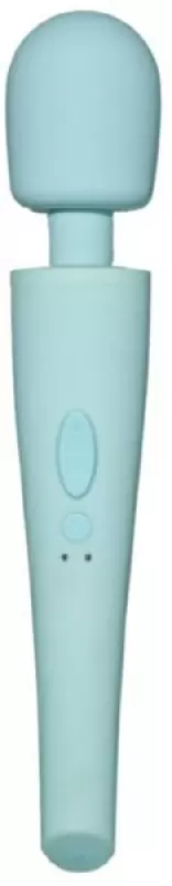 Классический вибратор для клитора Unbound Ollie. 30 см, 8 режимов вибрации, АБС-пластик/силикон, голубой