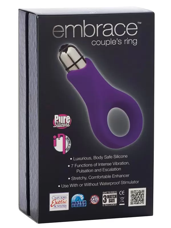 Вибро-кольцо Embrace Couple’s Ring – фиолетовое