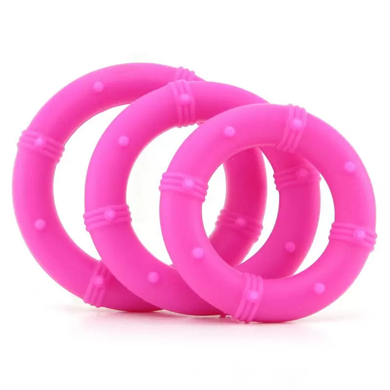 Набор эрекционных колец и анальная пробка Posh