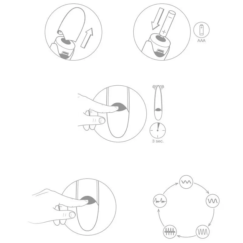 Стильный мини вибромассажер  Ovo D2 – фуксия