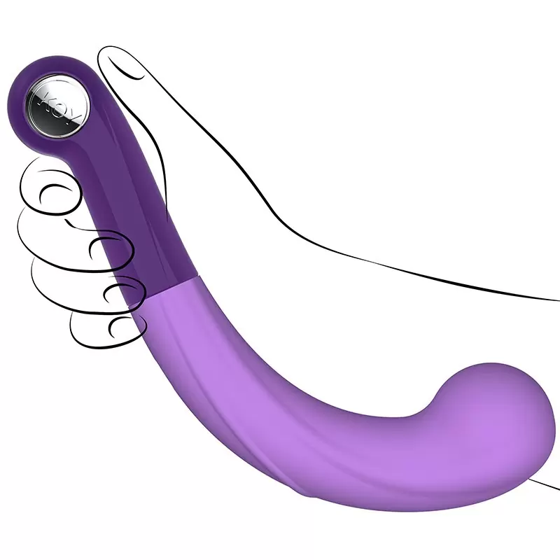 Перезаряжаемый вибромассажер G-точки Comet II – фиолетовый