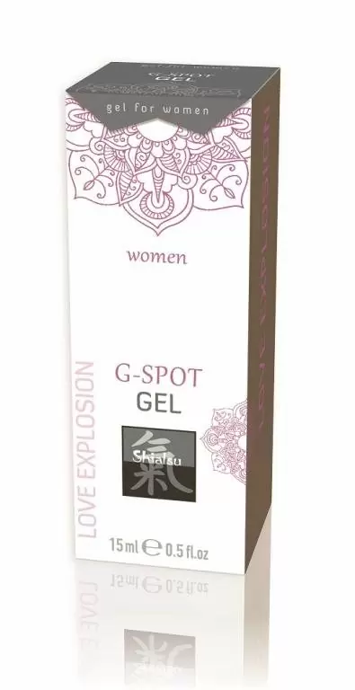Ухаживающий гель для женской интимной зоны Shiatsu G-SPOT GEL women 15 мл.