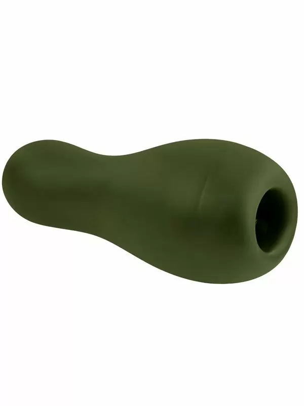 Мастурбатор Evolved Kingpin, в тубе, черный с зелёным